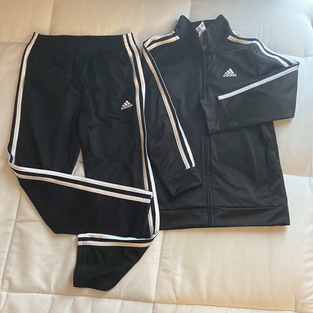 Boys Adidas Track Suit